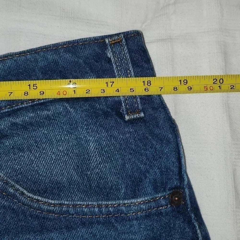 Vintage Levi’s Leather Tab Denim Jeans Mens 36x32 🇺🇸 - Picture 12 of 13